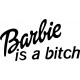stickers barbie is a bitch