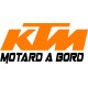 motard à bord KTM