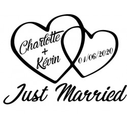 Just Married personnalisable