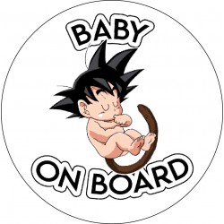 baby on board dragon ball