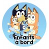 enfants à bord bluey